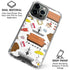 Warner Bros Classic FRIENDS Icons iPhone 16 Pro Clear Case